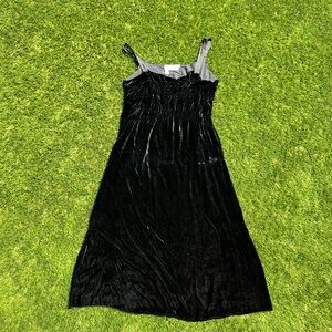 Vintage Pure DKNY silk velvet dress